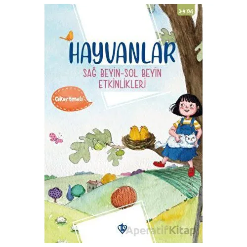 Hayvanlar Sağ Beyin Sol Beyin Etkinlikleri - Gül Nihal Özkan - Türkiye Diyanet Vakfı Yayınları