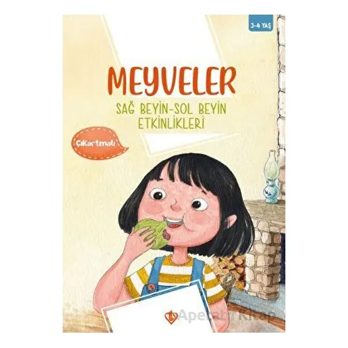Meyveler Sağ Beyin Sol Beyin Etkinlikleri - Gül Nihal Özkan - Türkiye Diyanet Vakfı Yayınları