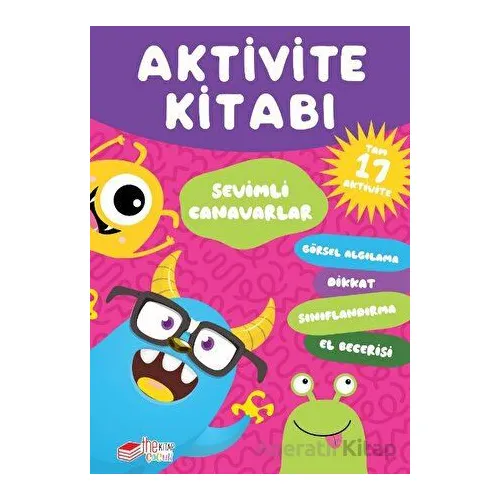 Aktivite Kitabı: Sevimli Canavarlar - Kolektif - The Kitap Çocuk