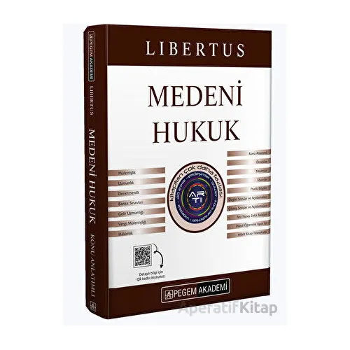 KPSS A Grubu Medeni Hukuk Konu Anlatımlı - Kolektif - Pegem Akademi Yayıncılık