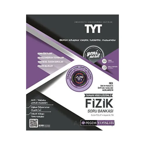 TYT Fizik Soru Bankası - Kolektif - Pegem Akademi Yayıncılık