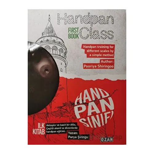 Handpan Sınıfı 1. Kitap - Handpan Class First Book - Pooriya Shiringoo - Ozan Yayıncılık