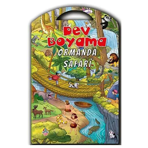 Dev Boyama - Ormanda Safari - Kolektif - Yağmur Çocuk