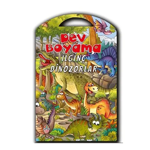 Dev Boyama - İlginç Dinozorlar - Kolektif - Yağmur Çocuk