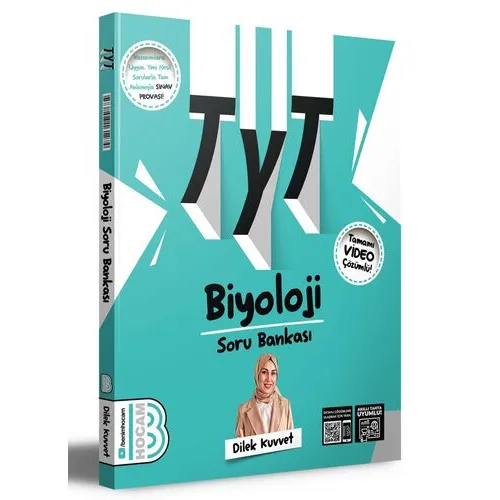 Benim Hocam TYT Biyoloji Tamamı Video Çözümlü Soru Bankası