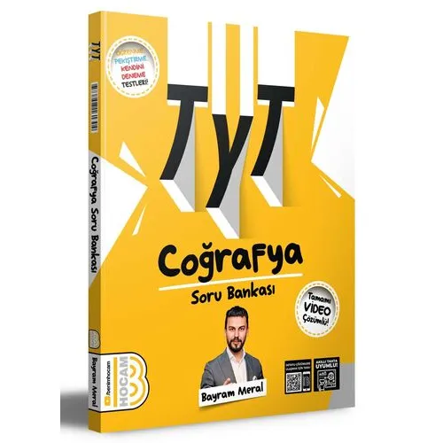 Benim Hocam 2025 TYT Coğrafya Tamamı Video Çözümlü Soru Bankası