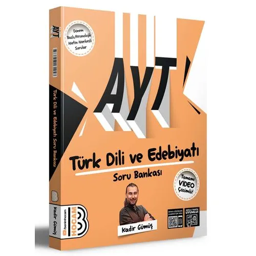 Benim Hocam AYT Türk Dili ve Edebiyatı Tamamı Video Çözümlü Soru Bankası