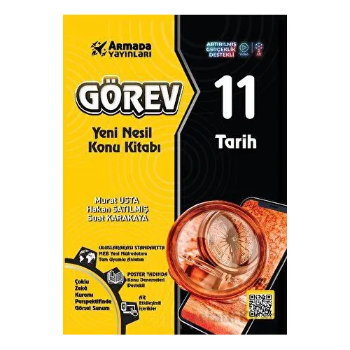 Görev 11 Tarih Yeni Nesil Konu Kitabı - Kolektif - Armada Yayınları