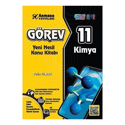 11. Sınıf Görev Kimya Yeni Nesil Konu Kitabı - Pelin Yılmaz - Armada Yayınları