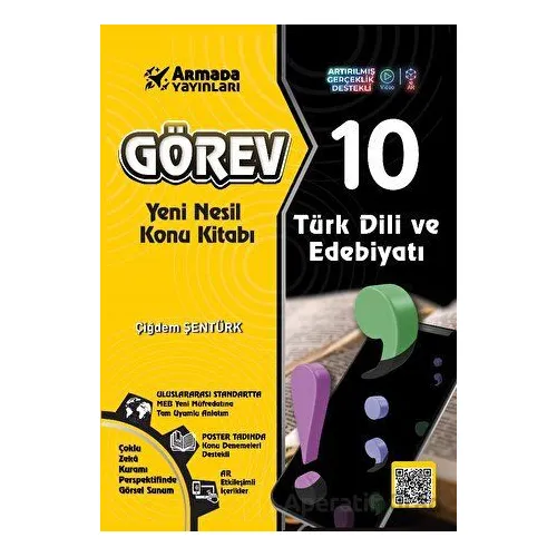 Görev 10 Türk Dili Ve Edebiyatı Yeni Nesil Konu Kitabı - Çiğdem Şentürk - Armada Yayınları