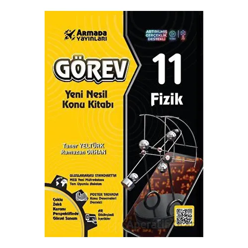 Görev 11 Fizik Yeni Nesil Konu Kitabı - Taner Yeltürk - Armada Yayınları