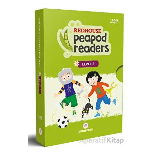 Redhouse Peapod Readers İngilizce Hikaye Seti 2 Kutulu Ürün - Kolektif - Redhouse Yayınları