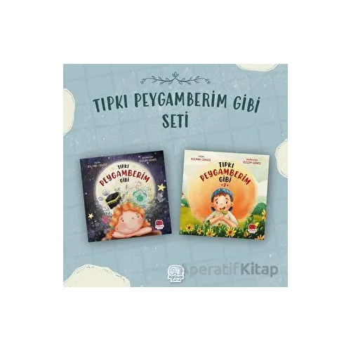 Tıpkı Peygamberim Gibi Set (2 Kitap) - Aslıhan Cengiz - Karavan Çocuk Yayınları