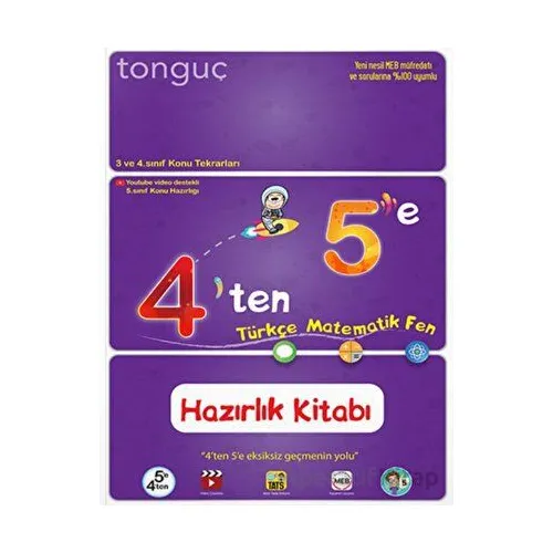 Tonguç Akademi 4`ten 5`e Hazırlık Kitabı