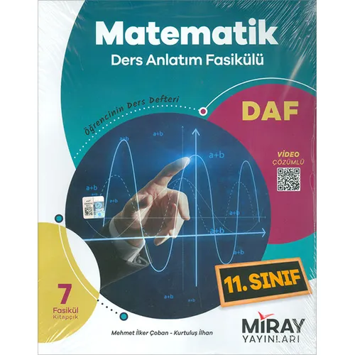 11.Sınıf Matematik DAF Ders Anlatım Fasikülü Miray Yayınları