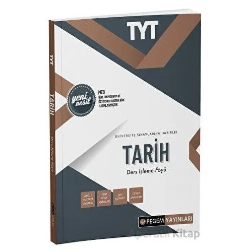 TYT Tarih Ders İşleme Föyü - Kolektif - Pegem Akademi Yayıncılık