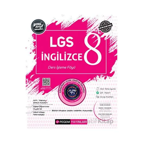 LGS İngilizce Ders İşleme Föyü - Kolektif - Pegem Akademi Yayıncılık