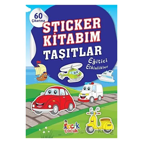 Taşıtlar - Sticker Kitabım - Kolektif - Bıcırık Yayınları