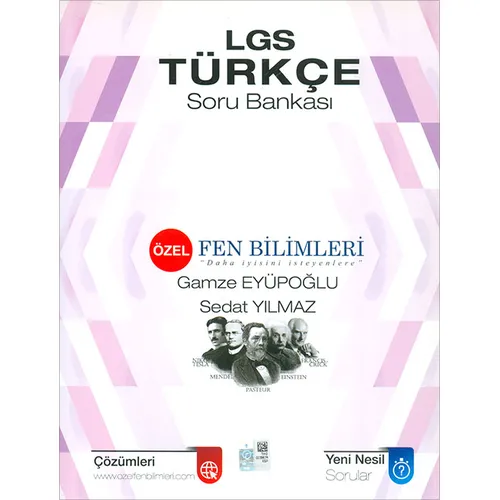 Bilgi Kazanım Merkezi Özel LGS Türkçe Soru Bankası
