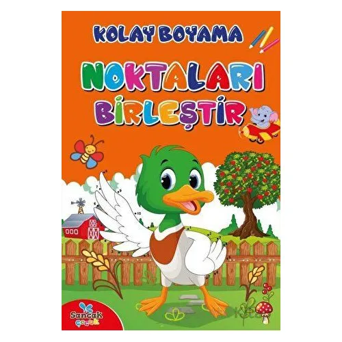 Kolay Boyama Noktaları Birleştir Sancak Çocuk