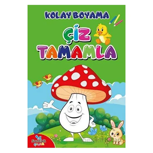 Kolay Boyama Çiz Tamamla Boyama Zamanı
