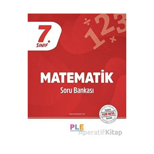 7.Sınıf Matematik Soru Bankası Birey Eğitim Yayınları
