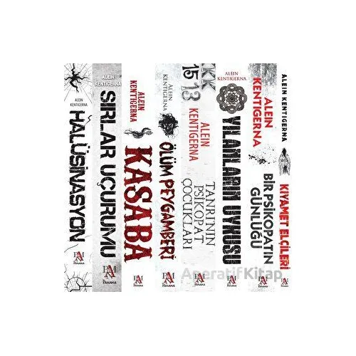 Alein Kentigerna Seti (8 Kitap) - Alein Kentigerna - Panama Yayıncılık