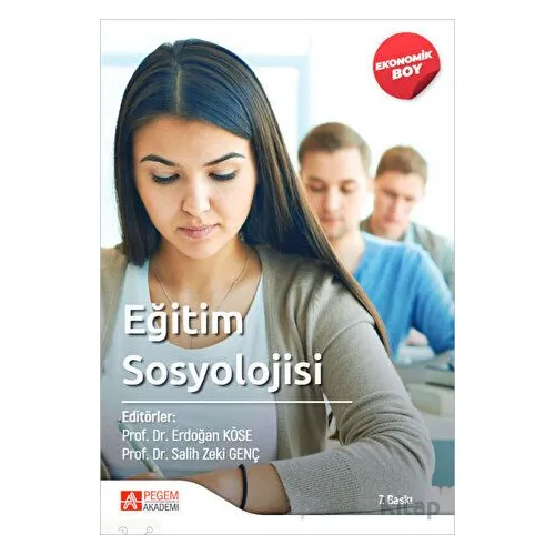 Eğitim Sosyolojisi (Ekonomik Boy) - Salih Zeki Genç - Pegem Akademi Yayıncılık