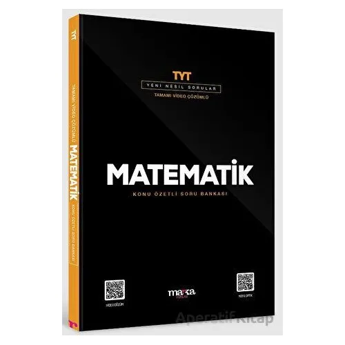 2024 TYT Matematik Konu Özetli Yeni Nesil Soru Bankası Tamamı Video Çözümlü Marka Yayınları
