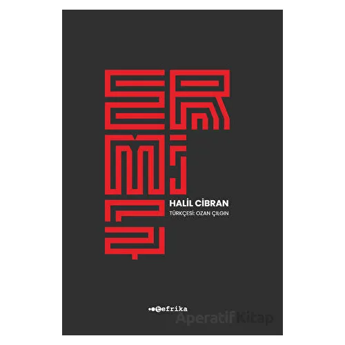 Ermiş - Halil Cibran - Tefrika Yayınları
