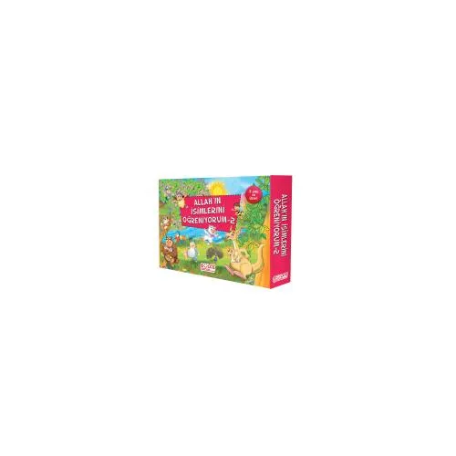 Allah’ın İsimlerini Öğreniyorum - 2 (10 Kitap Takım) - Nur Kutlu - Timaş Gülce Çocuk