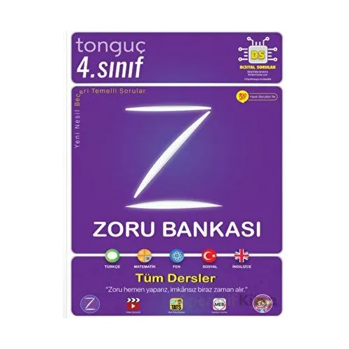 4. Sınıf Tüm Dersler Zoru Bankası Tonguç Akademi