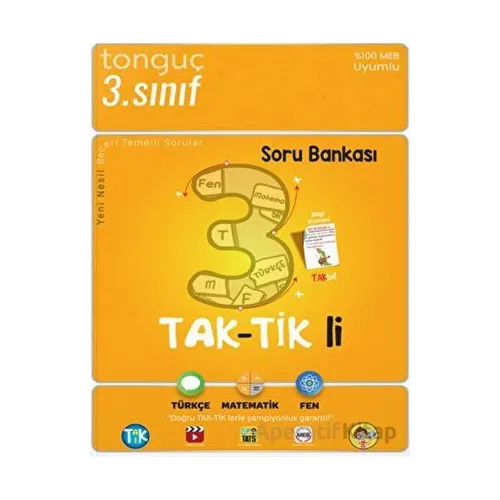 Tonguç 3. Sınıf Taktikli Soru Bankası