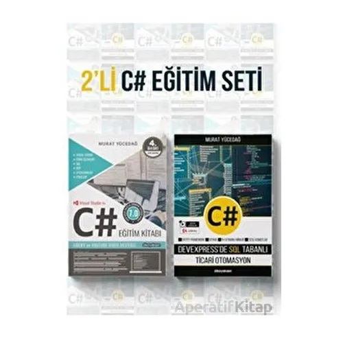 Yeni Bas¸layanlar ic¸in 2li C# Egˆitim Seti (2 Kitap) - Murat Yücedağ - Dikeyeksen Yayın Dağıtım