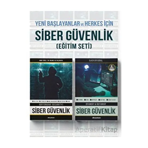 Yeni Başlayanlar ve Herkes için Siber Güvenlik Eğitim Seti (2 Kitap)