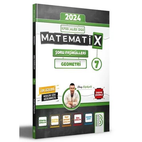 2024 KPSS ALES DGS Matematix Soru Fasikülleri-7 Benim Hocam Yayınları