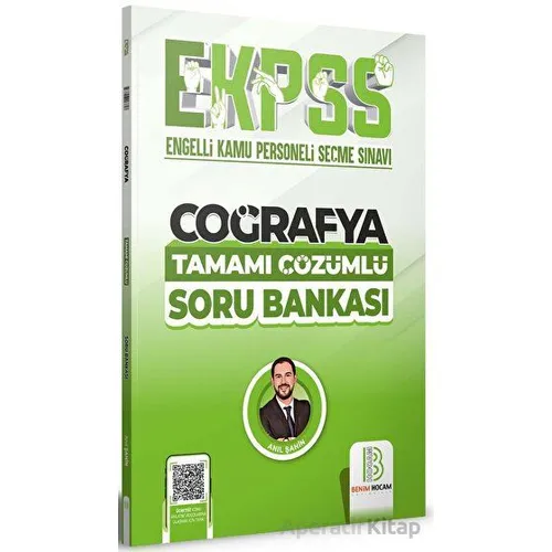 2024 EKPSS Coğrafya Tamamı Çözümlü Soru Bankası Benim Hocam Yayınları