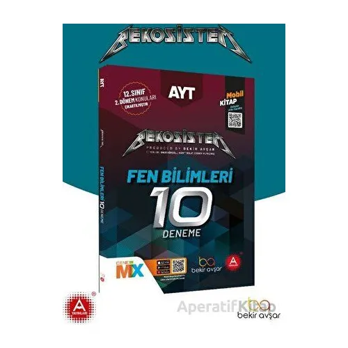 AYT Fen Bilimleri BekoSistem 10 lu Deneme - A Yayınları