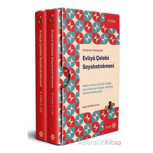 Günümüz Türkçesiyle - Evliya Çelebi Seyahatnamesi 9. Kitap 2 Cilt ( Kutulu)