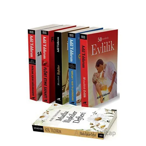Adil Yıldırım Defter Hediyeli Kitap Seti (5 Kitap) Kara Karga Yayınları