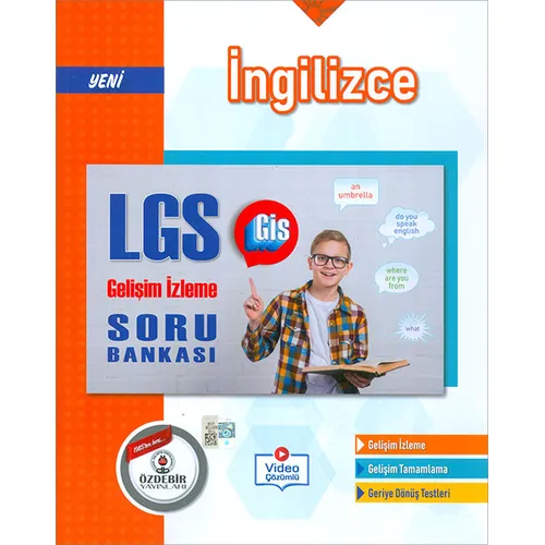 8.Sınıf LGS İngilizce Gelişim İzleme Soru Bankası Özdebir Yayınları
