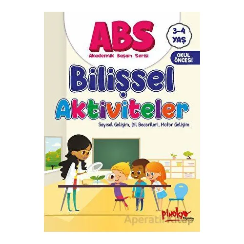 ABS 3-4 Yaş Bilişsel Aktiviteler - Buçe Dayı - Pinokyo Yayınları