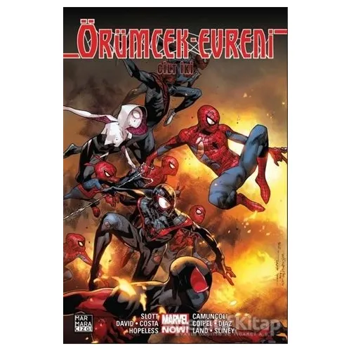 Örümcek Evreni 2 Dan Slott Marmara Çizgi Marmara Çizgi Yayınları