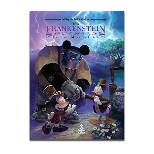 Mickey ile Renkli Klasikler - Frankenstein - Kolektif - Doğan Çocuk