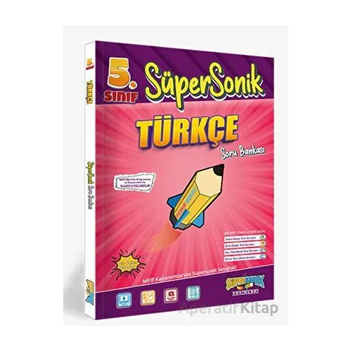 5.Sınıf Süpersonik Türkçe Soru Bankası Süpersonik Yayınları