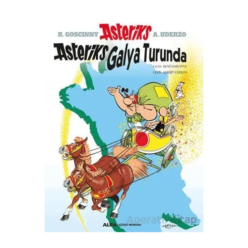 Asteriks 5 - Asteriks Galya Turunda - Rene Goscinny - Alfa Yayınları
