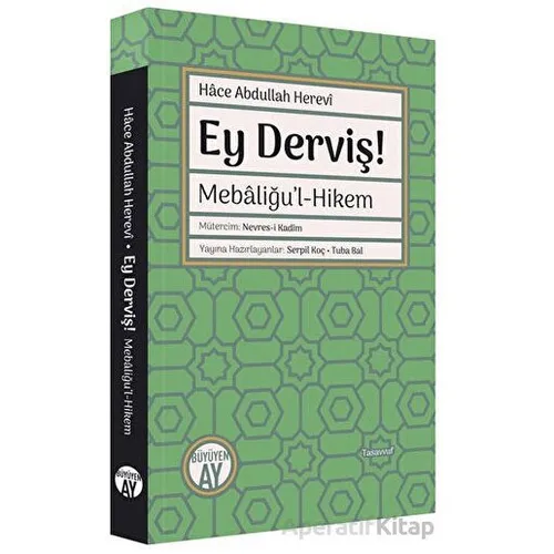 Ey Derviş! - Hace Abdullah Herevi - Büyüyen Ay Yayınları