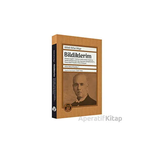 Bildiklerim - Kilisli Rifat Bilge - Büyüyen Ay Yayınları