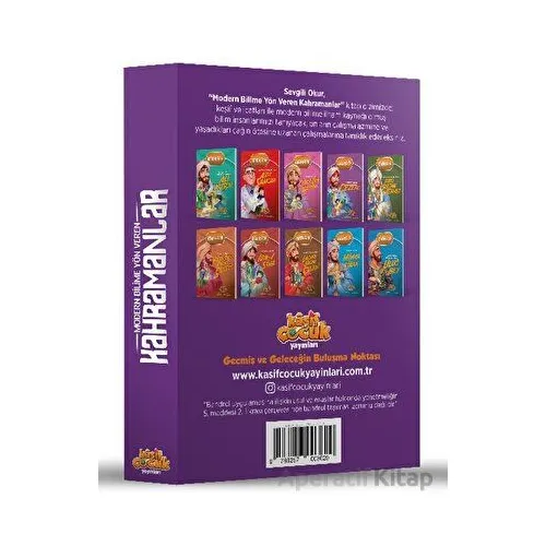 Modern Bilime Yön Veren Kahramanlar 10 Kitap Set - Kolektif - Kaşif Çocuk Yayınları
