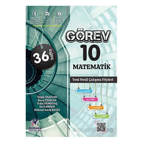 Görev 10 Matematik Yeni Nesil Çalışma Föyleri - Kolektif - Armada Yayınları